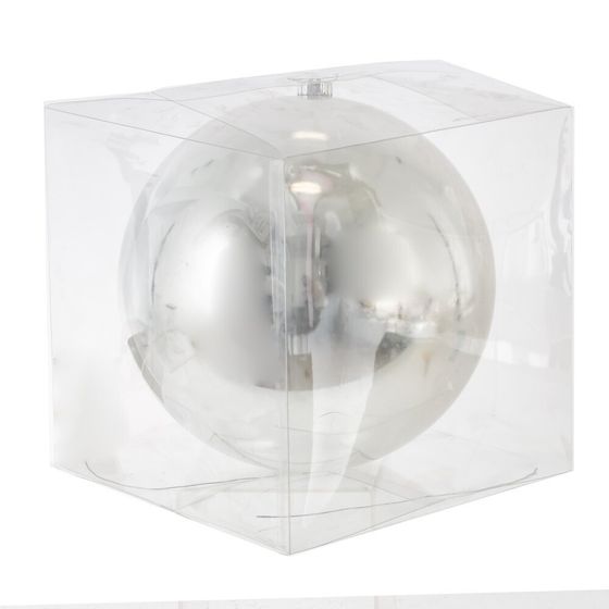 Украшение новогоднее Шар &quot;Серебряное сияние&quot;, D 25 см, L25 W25 H25 см