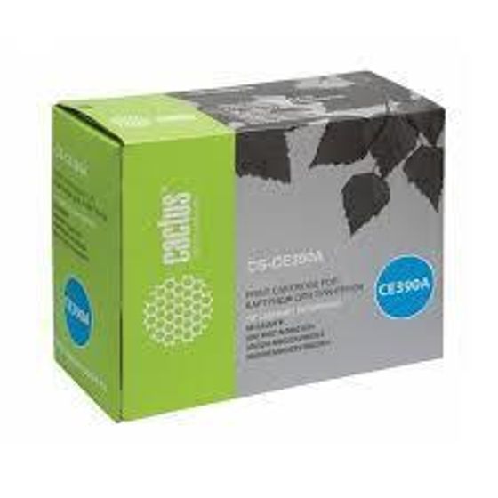 Картридж лазерный Cactus CS-CE390A CE390A черный (10000стр.) для HP LJ M4555/M601/M602/M603