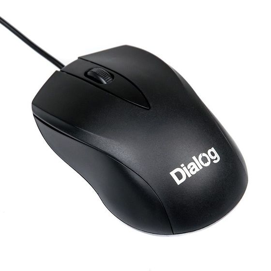 Мышь Dialog MOC-15U черный оптическая проводная (1200dpi)