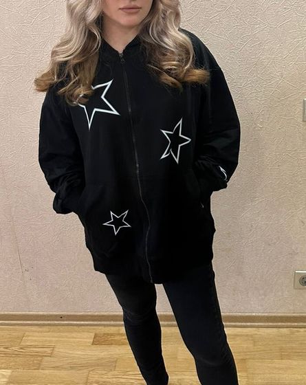 !09 Худи на молнии с капюшоном &quot;LADYS&quot; Размер M