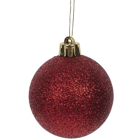 Набор из 30шт Украшение новогоднее &quot;Шар&quot;, D8/6/5 см L21 W13 H26 см
