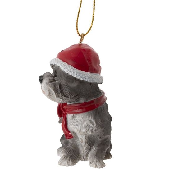 Фигурка декоративная подвесная "Собачка", L4 W4 H6,5 см, 2в.