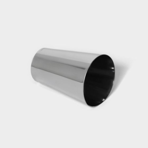 !09 Набор 3 предмета - Насадка кондитерская «Тюльпан», d=3 см, выход 1.8 см, нержавеющая сталь