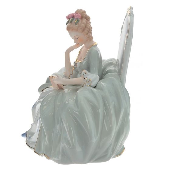 Фигурка декоративная &quot;Леди&quot;, Д18,5 Ш14 В26,5 см