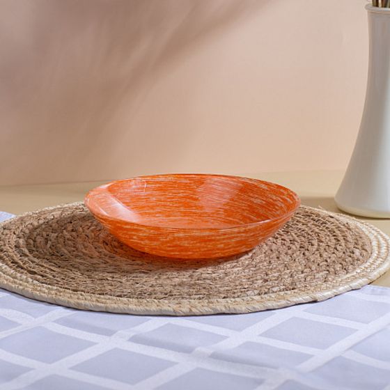 Тарелка суповая БРАШМАНИЯ ОРАНЖ 20см