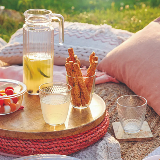 Кувшин КВАДРО 1.1л с крышкой