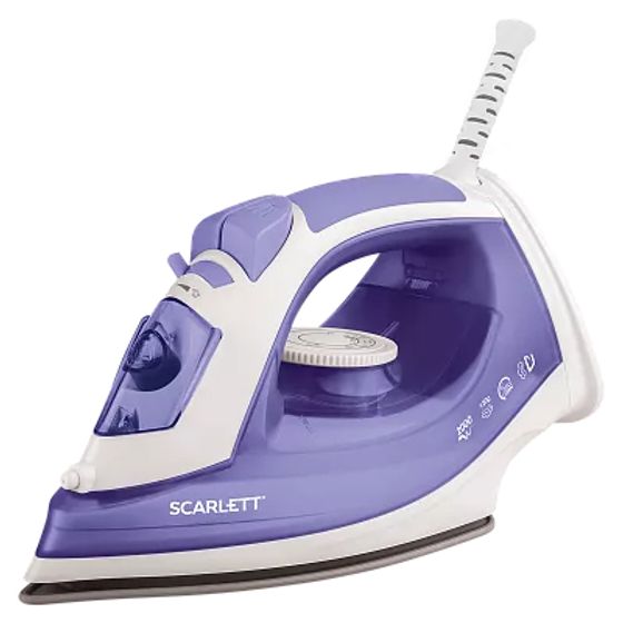 Утюг Scarlett SC-SI30K44 2000Вт лиловый/белый