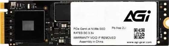 Накопитель SSD 2Tb AGI 2Tb M.2 AGI2T0G44AI838 3D NAND TLC, 7400/6700