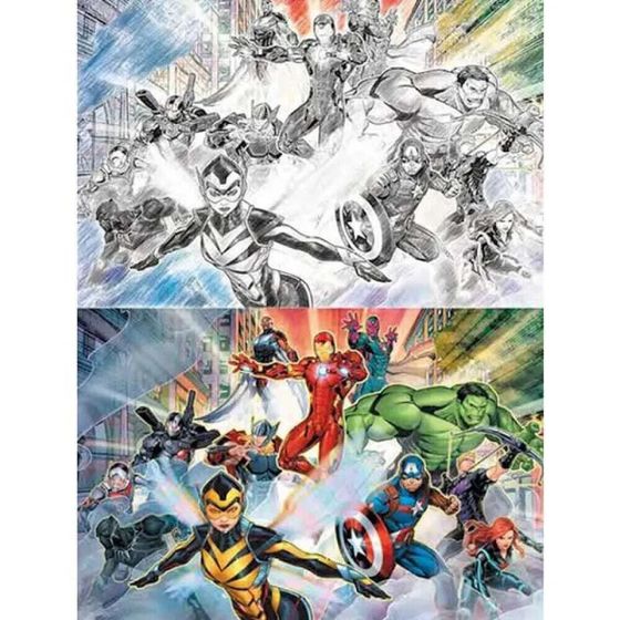 PRIME 3D Marvel Characters Collage Puzzle 150 pieces