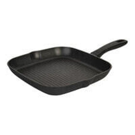 Ballarini 75002-924-0 - Square - Grill pan - Black - Keravis - Aluminium - Gas - Induction