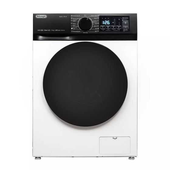 Стиральная машина DeLonghi JULIA L 724 VI белый, 7кг, 1200об/мин с паром инвертор