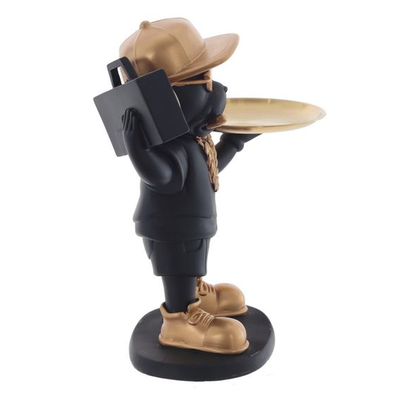 Фигурка декоративная с подносом &quot;Собака&quot;, Д26,5 Ш16,5 В26,5 см