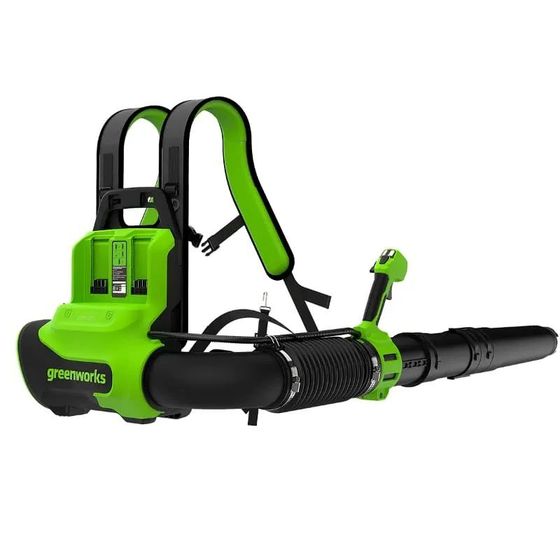 Воздуходувка-пылесос аккумуляторная GreenWorks GD40BPG2 40В бесщеточный без АКБ и ЗУ (2408107)
