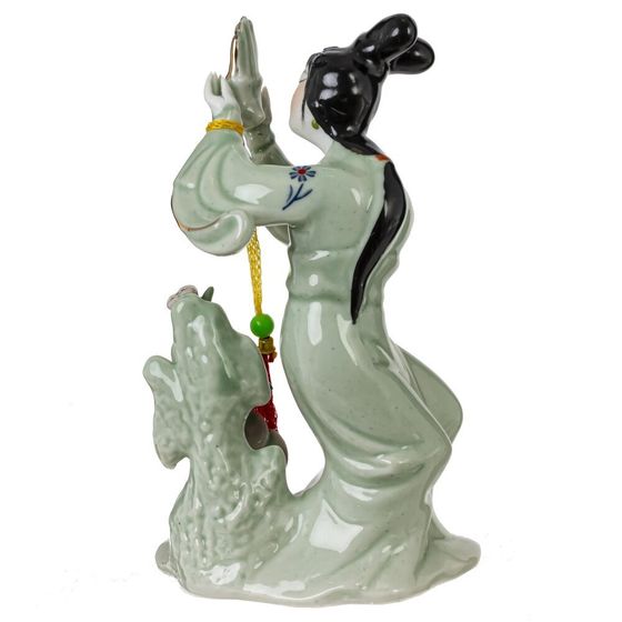 Фигурка декоративная &quot;Гейша&quot; (блок 4 шт), Д11,5 Ш6,5 В15 см, 4в.