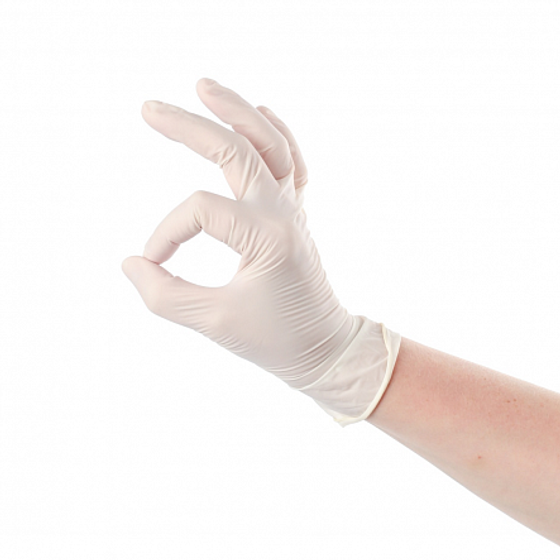 Перчатки одноразовые GOLDFINGER M/L 102шт