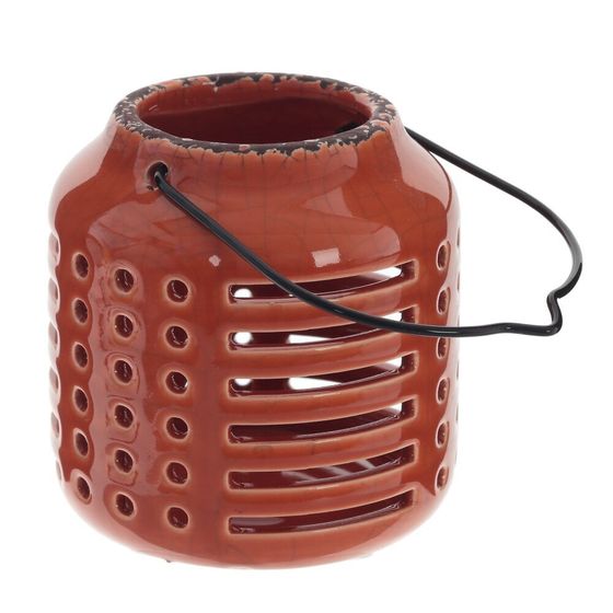 Подсвечник, L8 W8 H9 см, цвет микс