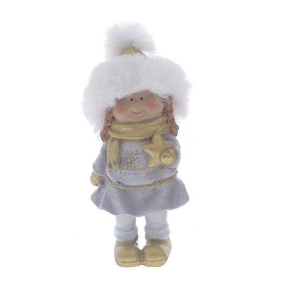 Фигурка декоративная &quot;Мальчик/Девочка&quot;, L6 W5 H13 см, 2в.