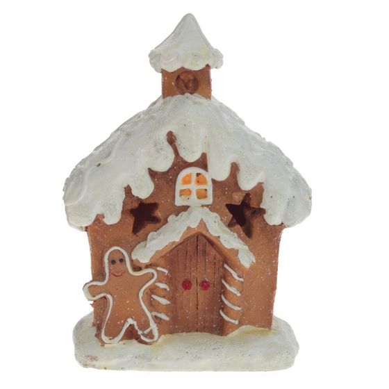 Фигурка декоративная с подсветкой &quot;Домик&quot;(LR44x2), L11 W6 H15,5 см