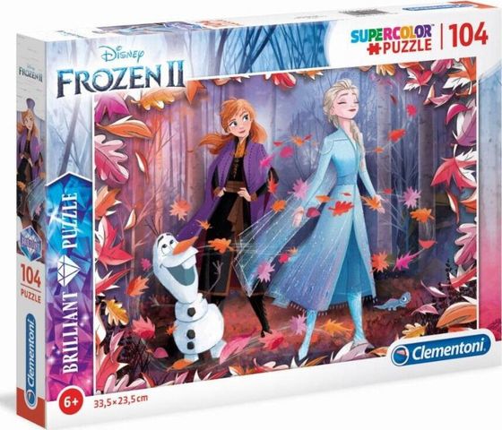 Clementoni Puzzle 104 Brilliant Frozen 2