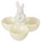 Подставка для 3-х яиц "Заяц", L10,5 W10,5 H9,5 см