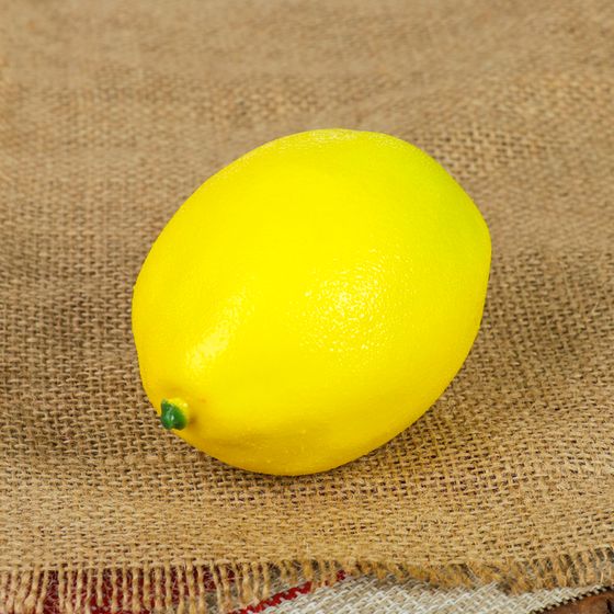 Муляж &quot;Лимон&quot; 10х6 см, жёлтый