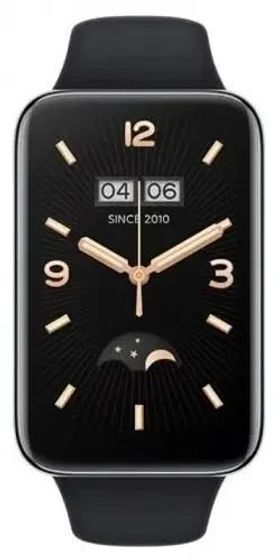 Фитнес-браслет Xiaomi Smart Band 7 Pro GL Black 1.64&quot; регулируемый черный (BHR5970GL)