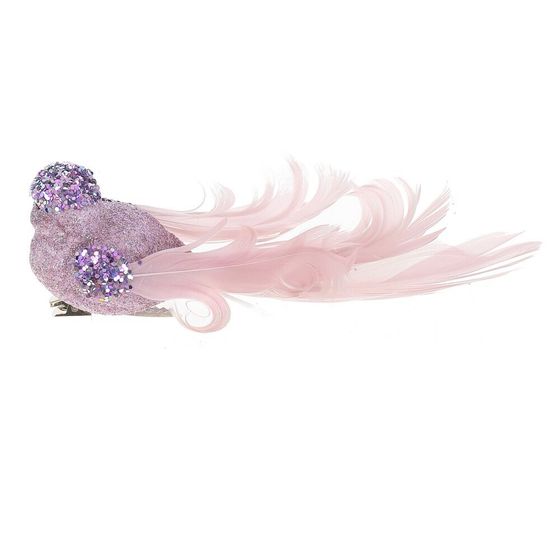 Изделие декоративное &quot;Птичка&quot;, L12 W4 H4 см, 2в.