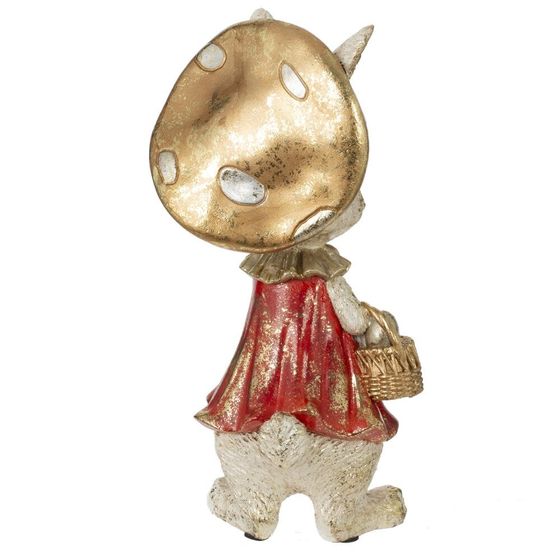 Фигурка декоративная "Зайка", L11,5 W10,5 H20 см