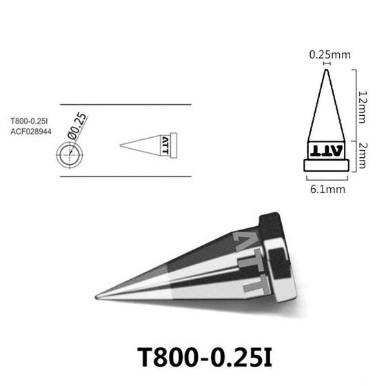 Паяльное жало Atten T800-0.25I