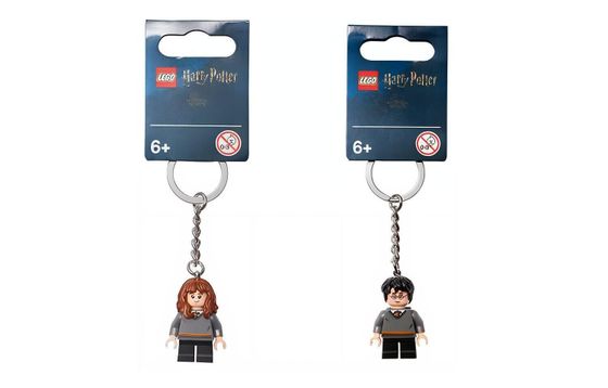 LEGO Harry Potter Collection Гарри Гермиона брелок строительные блоки 0-300 шт 854114+854115