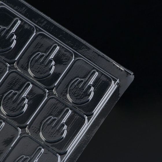 !09 НАБОР 2 ШТУКИ - Форма для шоколада «Иду по жизни», 22 х 11 см