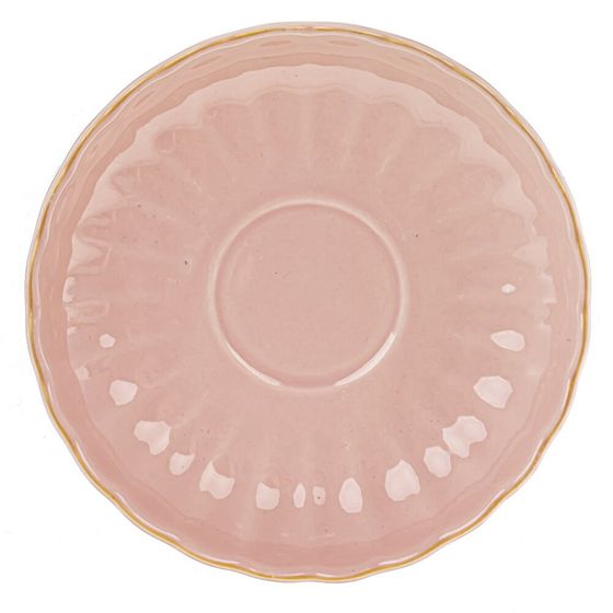 Кружка с блюдцем и ложкой 300 мл, L15 W15 H6,5 см, дизайн микс