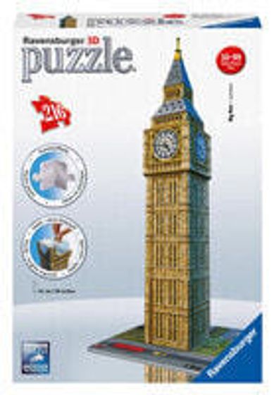 Пазл 3D Ravensburger Big Ben Биг -Бен,12554 ,216 шт