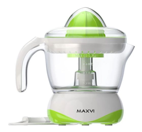 Соковыжималка цитрусовая Maxvi SG401 40Вт зеленый/белый