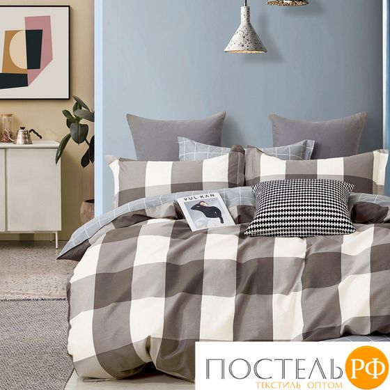 TPIG2-1901-50 КОД1049 Twill 2 спальный 2-спальный 50x70 (2 шт) Сатин (Твил) Коробка