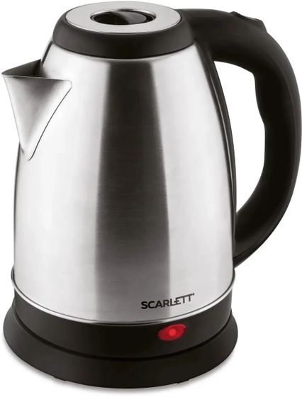 Чайник электрический Scarlett SC-EK21S51 1.8л 1600Вт серебристый