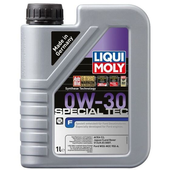 Масло моторное LiquiMoly Special Tec F 0W-30 SN C2, НС-синтетическое, 1 л