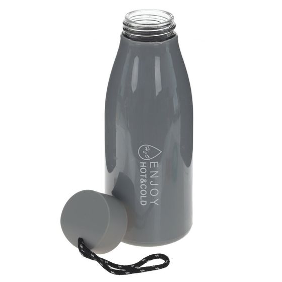 Бутылка, 300 мл, L7 W7 H18,5 см, дизайн микс