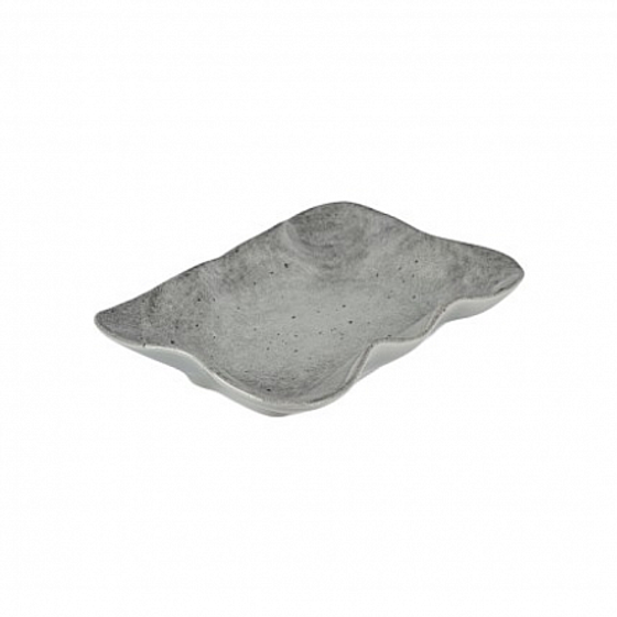 Блюдо овальное STONE DARK 26см