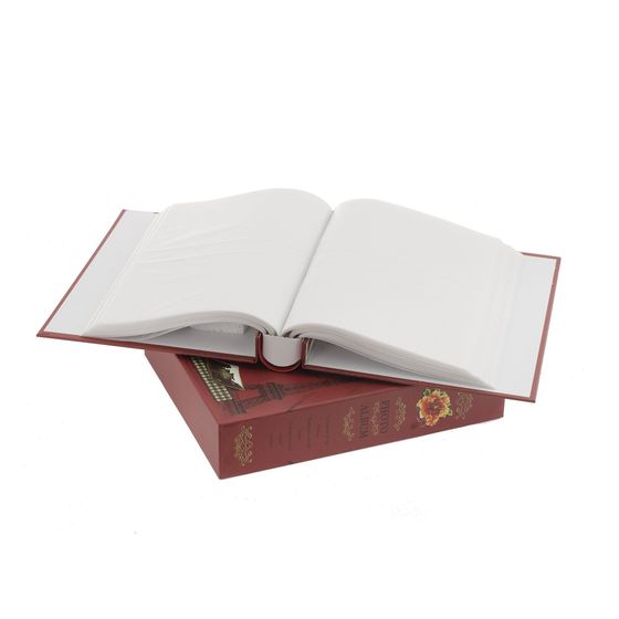 Фотоальбом для 200 фото 10*15, Д21 Ш5,5 В26 см, 2в.