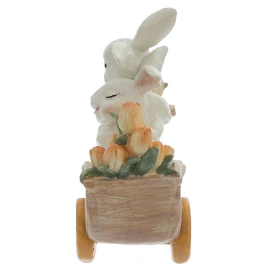 Фигурка декоративная &quot;Зайцы&quot;, L12,5 W6 H13 см