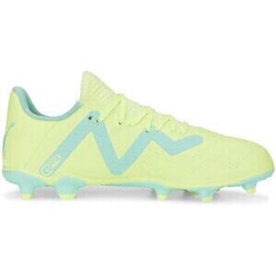 Детские футбольные бутсы Puma FUTURE PLAY FG/AG JR, светло-зеленые, размер 29