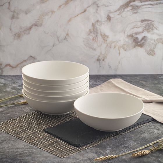 Тарелка суповая ROCK WHITE 20см