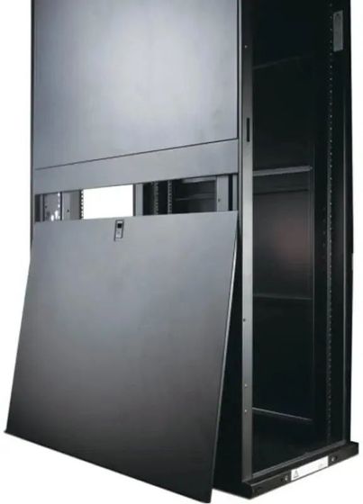 Комплект боковых стенок Lanmaster LAN-DC-CB-48UX10-SP 48U черный (упак.:4шт)