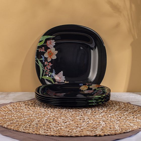 Набор столовый CARINA MINUET BLACK 44 предмета