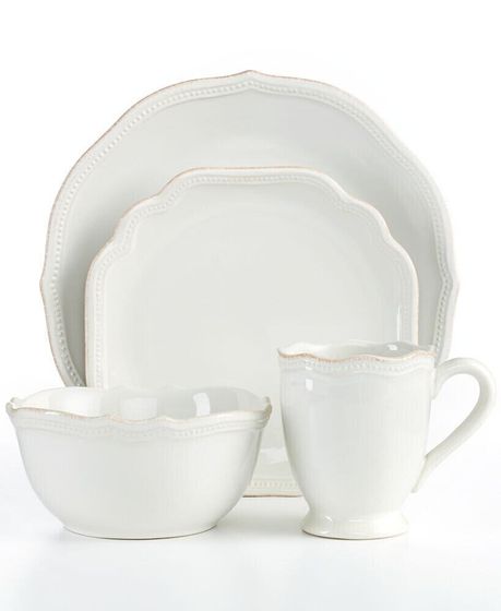 French Perle 4 Pc. Place Setting