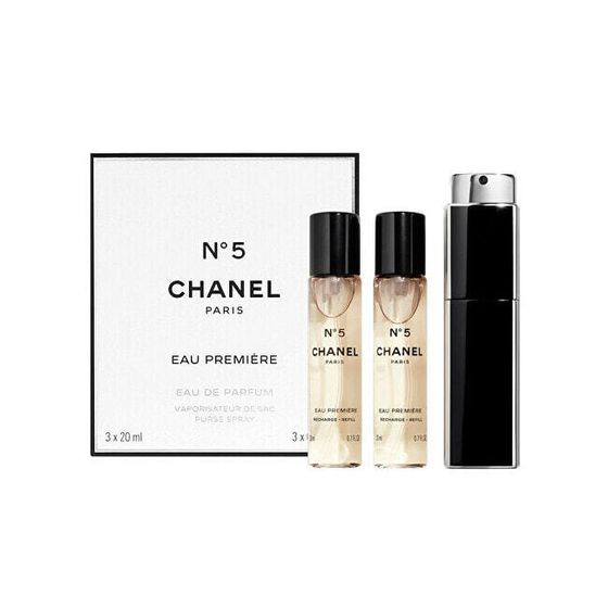 No. 5 Eau Premiere - perfume water with spray (3 x 20 ml)