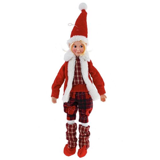 Игрушка набивная &quot;Эльф&quot;, L15 W10 H60 см, 2в.