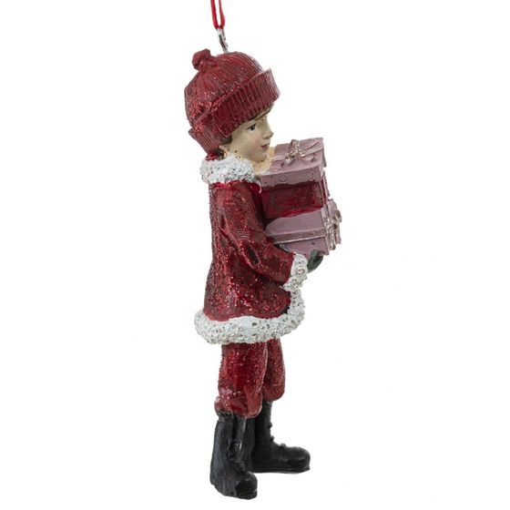 Изделие декоративное подвесное "Девочка/Мальчик", L5 W3 H11 см, 4в.