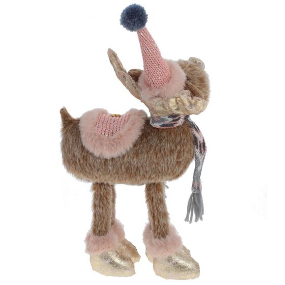 Игрушка набивная &quot;Лось&quot;, L23 W10 H41/33 см